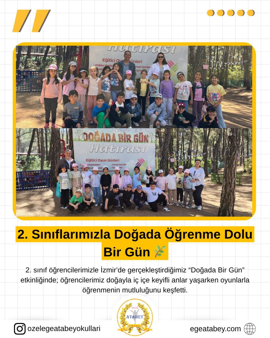 Instagram post from ozelegeatabeyokullari. This post is in position 0.
