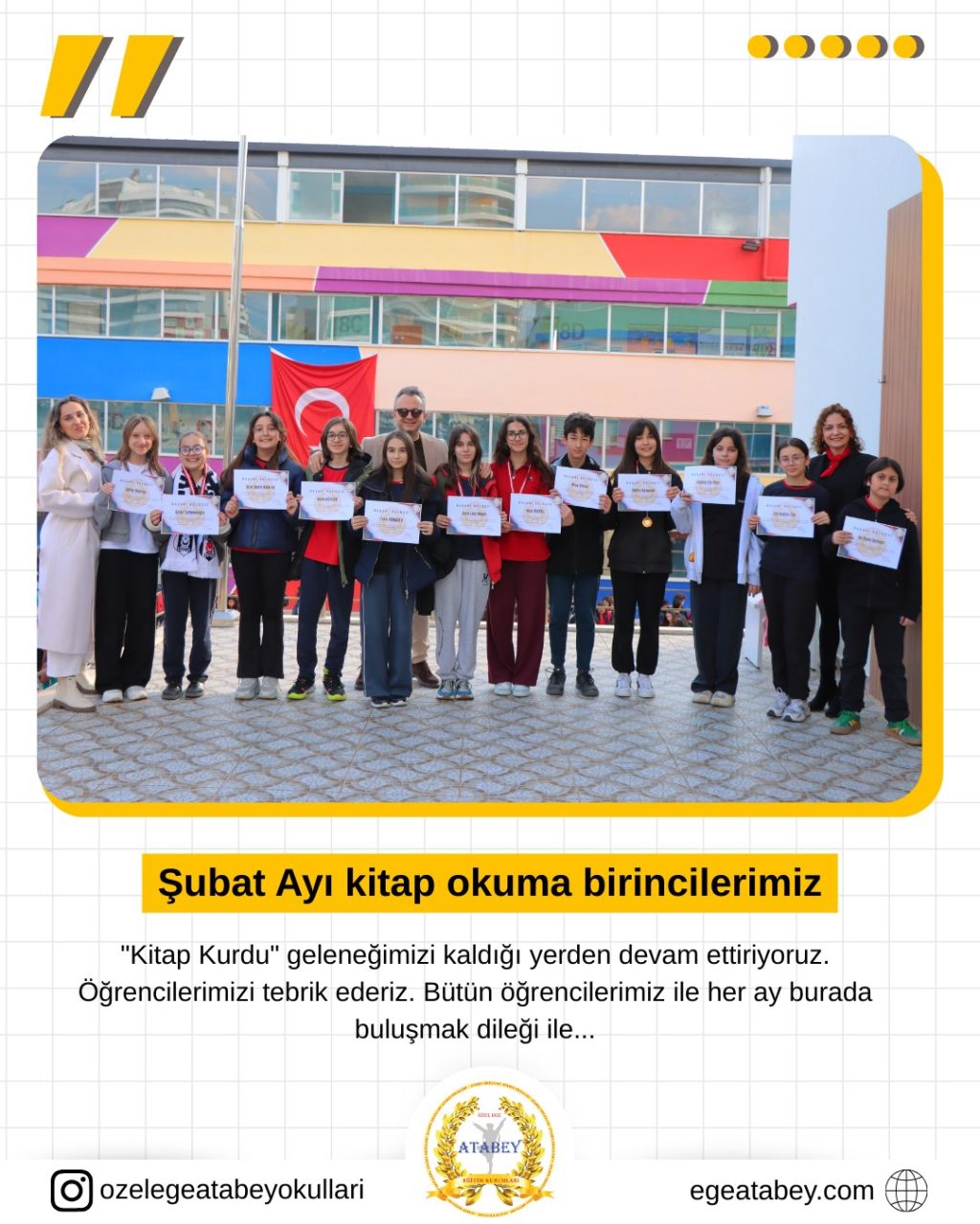 Instagram post from ozelegeatabeyokullari. This post is in position 3.