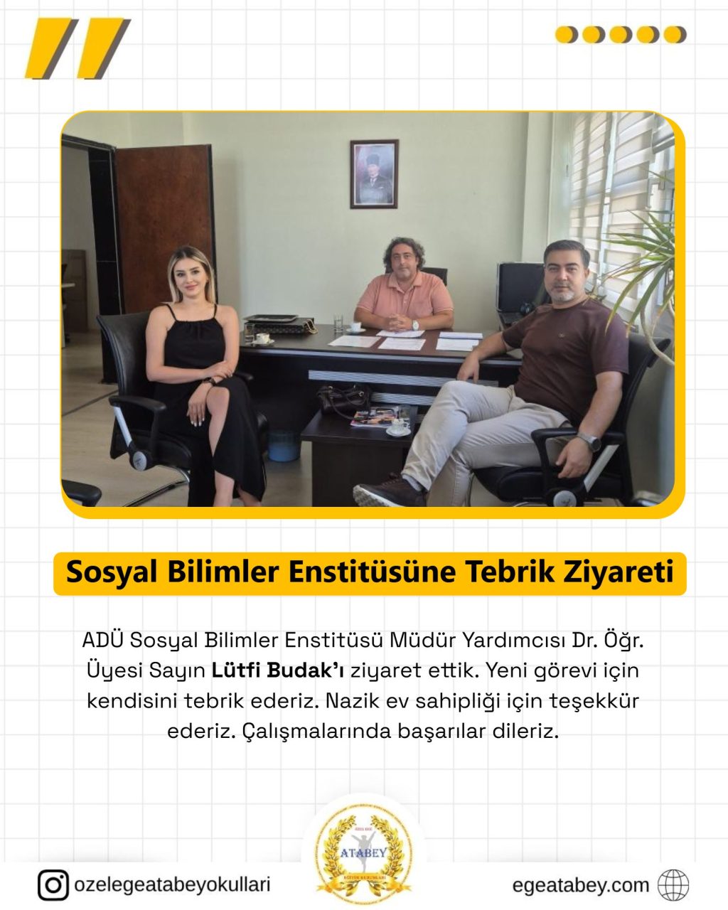 Instagram post from ozelegeatabeyokullari. This post is in position 4.
