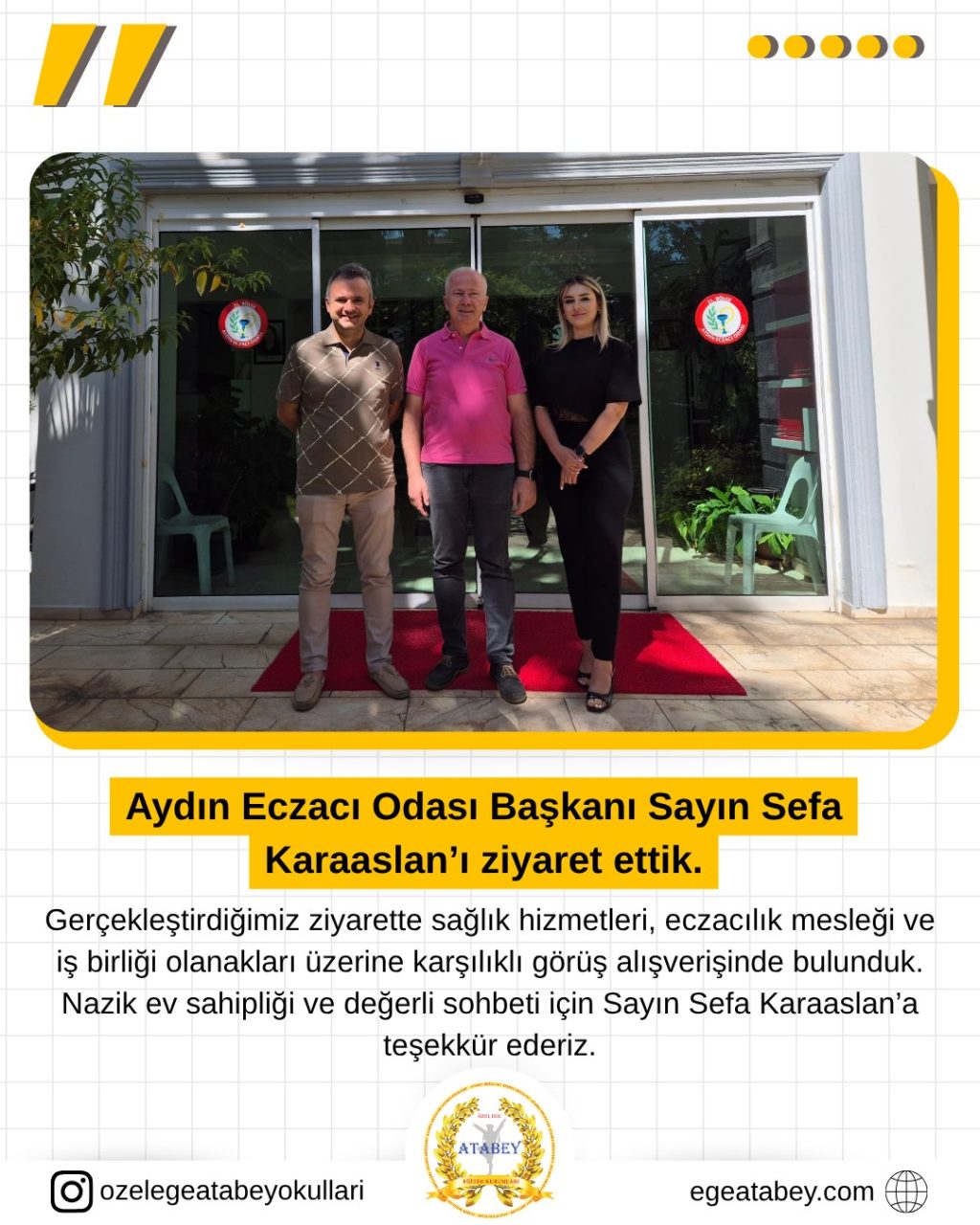 Instagram post from ozelegeatabeyokullari. This post is in position 7.