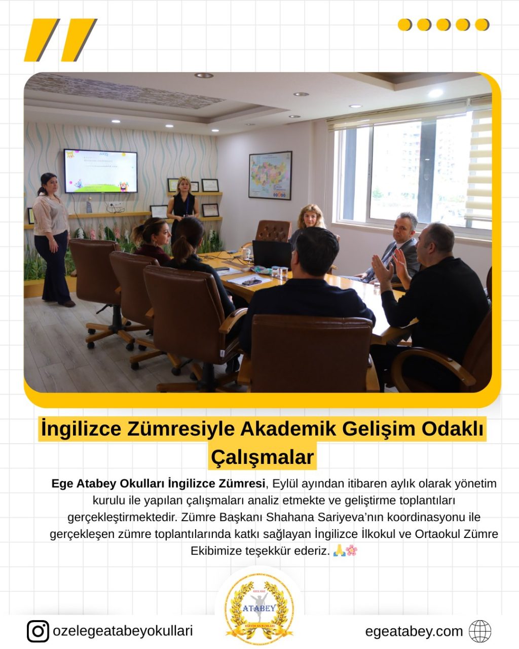 Instagram post from ozelegeatabeyokullari. This post is in position 0.