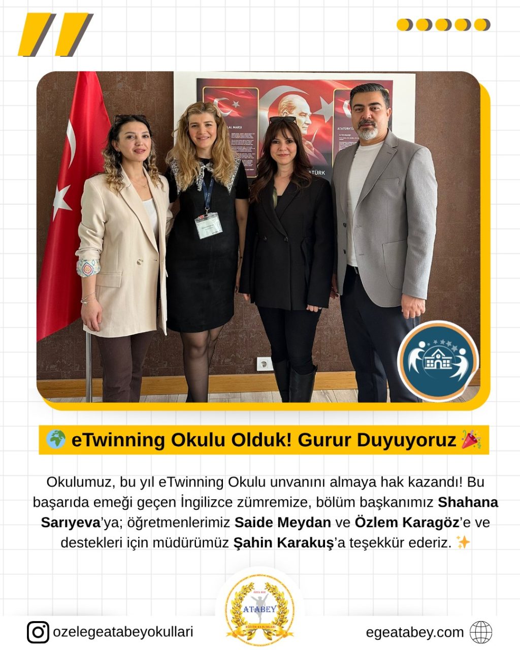 Instagram post from ozelegeatabeyokullari. This post is in position 14.