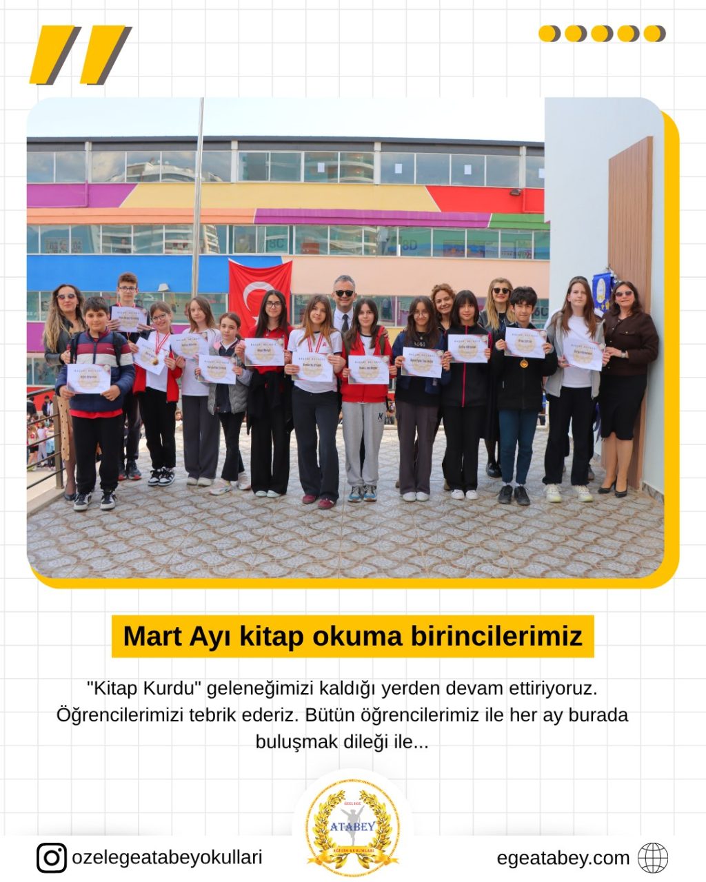 Instagram post from ozelegeatabeyokullari. This post is in position 14.