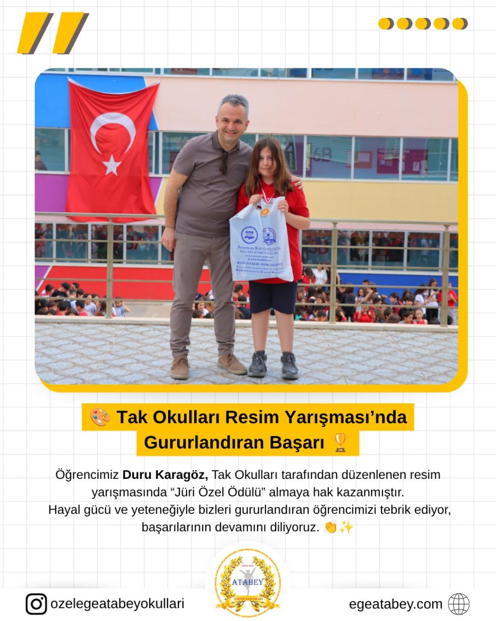 Instagram post from ozelegeatabeyokullari. This post is in position 1.